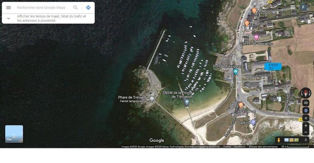 À moins de 100 mètres de la mer a la pointe de Trevignon Trégunc Extérieur photo